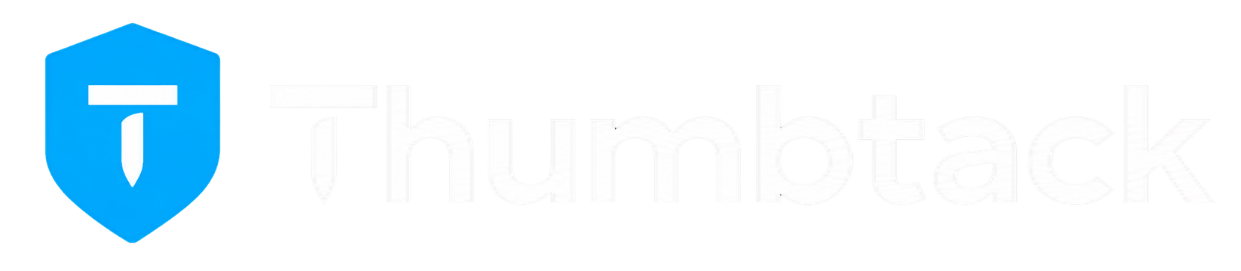 Thumbtack logo.